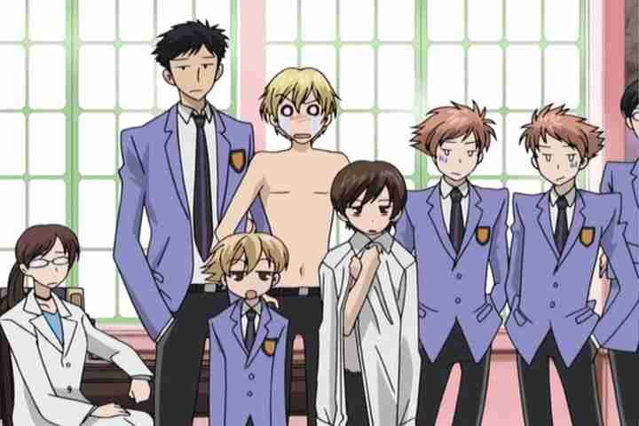 Ouran highschool host club the host club