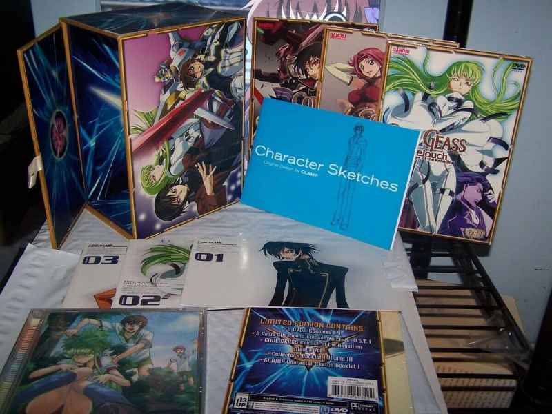 Code Geass Bandai Limited Collection